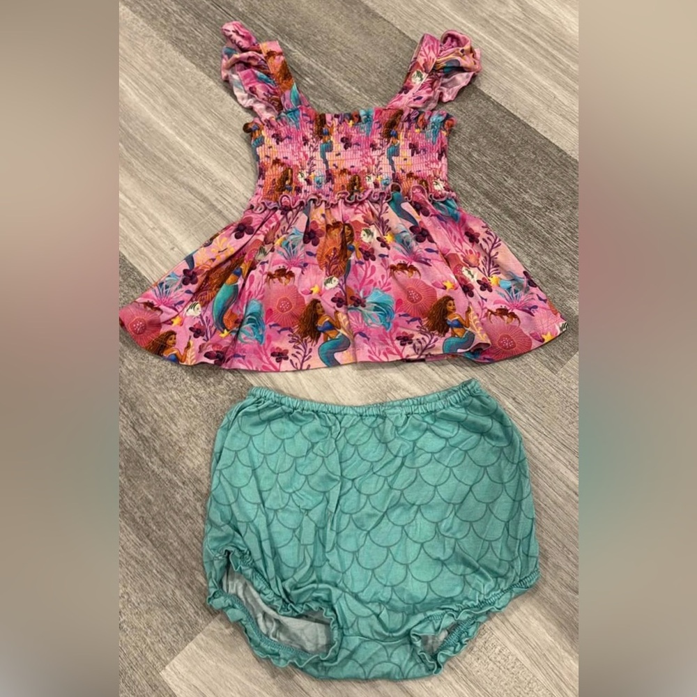 Posh Peanut Little Mermaid Outfit